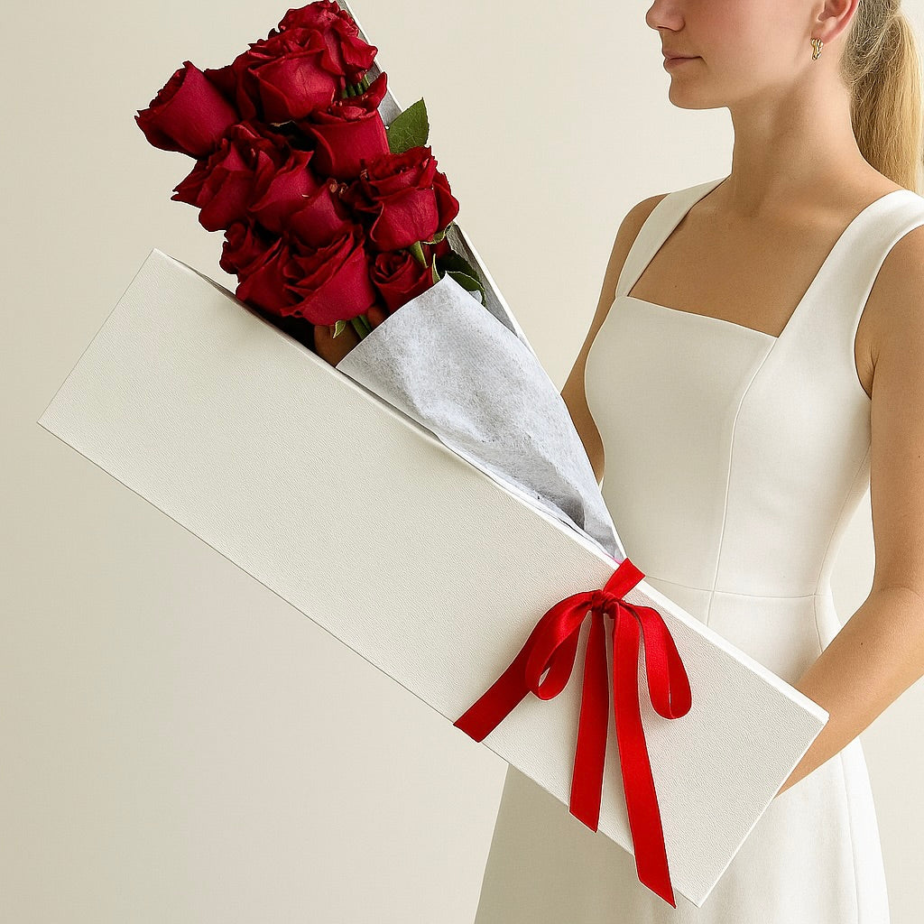 Classic Red Rose Box