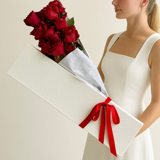 Classic Red Rose Box