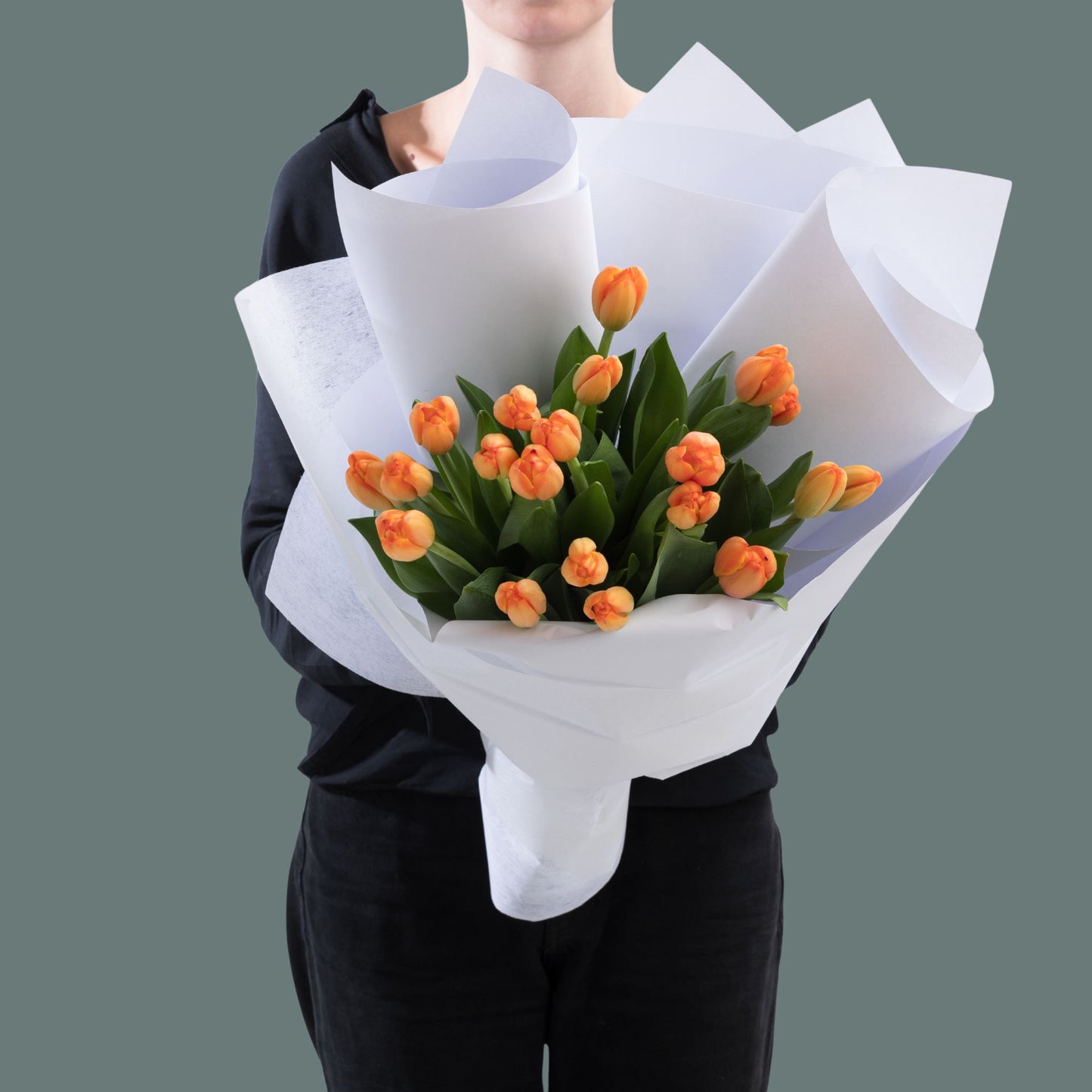 Tulips Orange by Victoria Blum Florist, Sydney