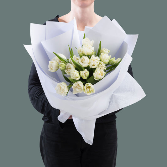 Tulips White by Victoria Blum Florist, Sydney
