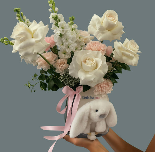 Welcome Baby Blooms Vase Arrangement