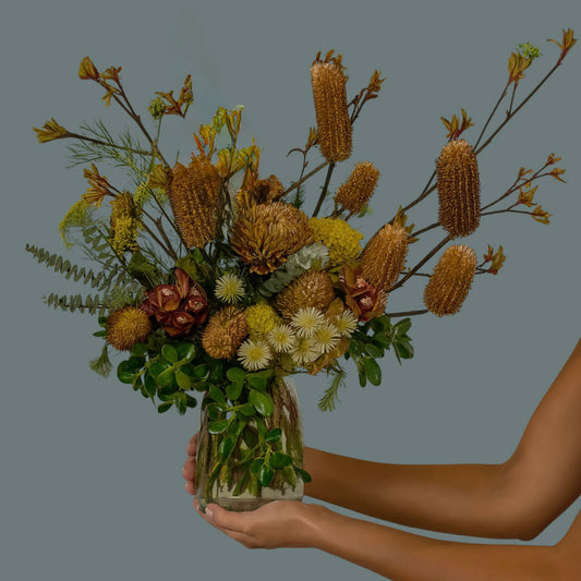 Seasonal Wildflower Vase Arrangement