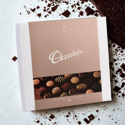 Chocolatier Luxurious Milk And Dark Chocolates